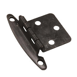 Mastercraft™ Vintage Bronze Flush Surface Mount Cabinet Hinges - 2 Pack ...