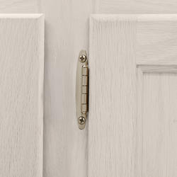 Mastercraft™ 3/8" Inset Satin Nickel Surface-Mounted Cabinet Hinges - 2 ...