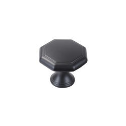 Mastercraft™ Matte Black Cabinet Knob At Menards®