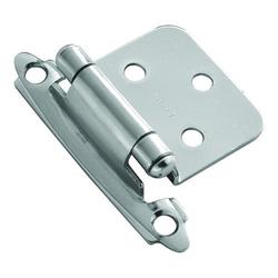 Mastercraft™ Chrome Self-Closing Flush Surface Mount Cabinet Hinges - 2 ...