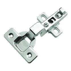 105° Flush Inset Bright Nickel Cabinet Hinge at Menards®
