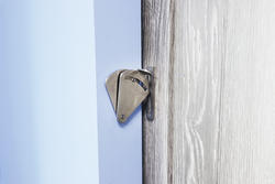 Forge® Stainless Steel Barn Door Interior Lock at Menards®