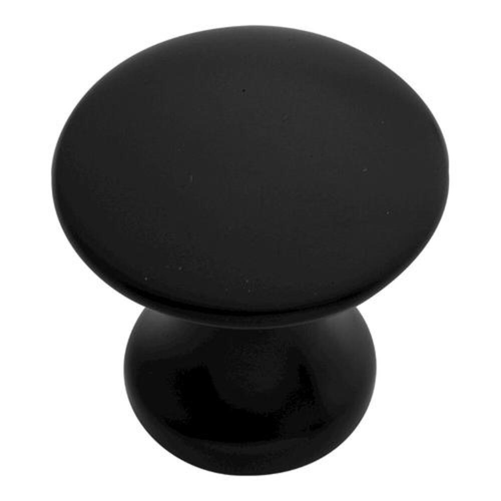 Mastercraft® Modus Matte Black Cabinet Knob