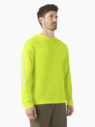 Genuine Dickies® Men's Neon Yellow Long Sleeve Sun Shirt - XX