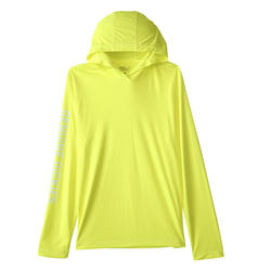 Genuine Dickies® Men's Neon Yellow Long Sleeve Sun Shirt - XX