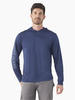 Genuine Dickies® Men's Yankees Blue Long Sleeve Sun Shirt - XX-Large