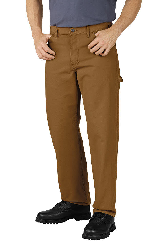 Genuine Dickies® 32 x 30 Brown Duck Men's Carpenter Denim Jeans at