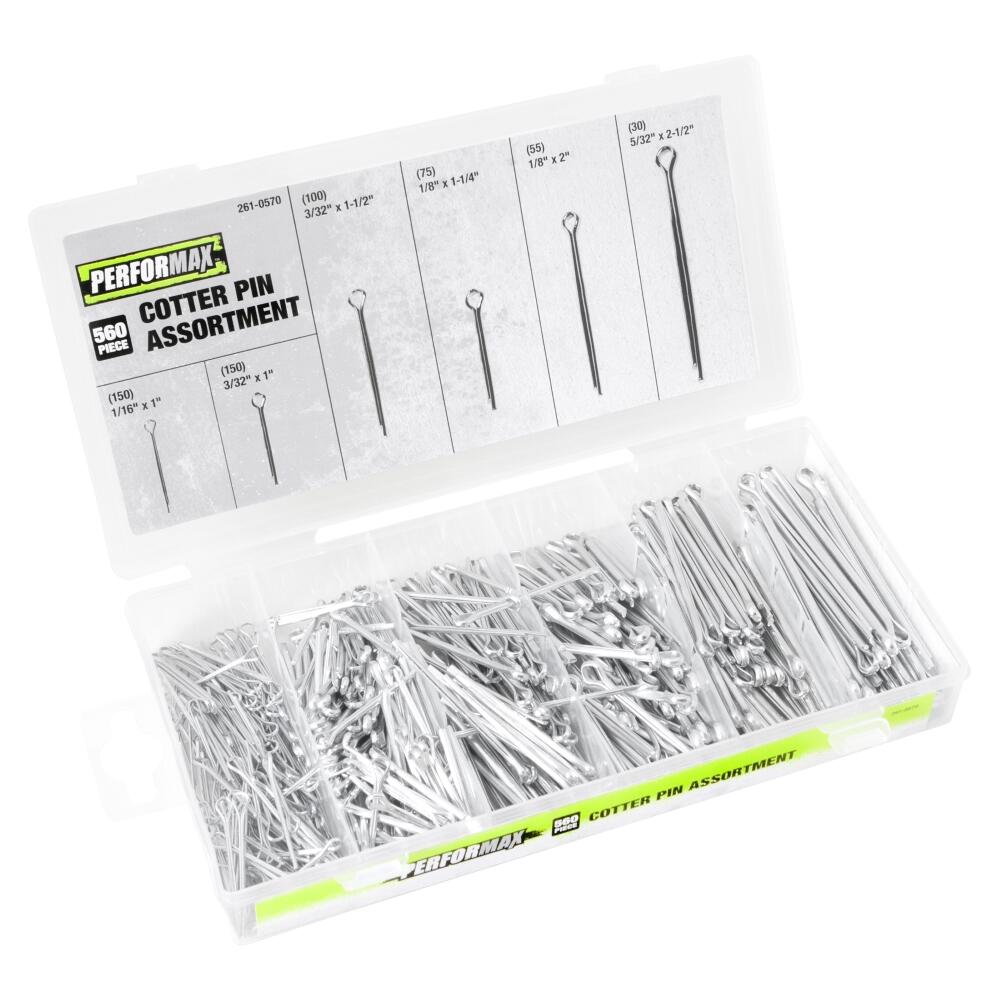 Performax® Cotter Pin Assortment - 560 Piece