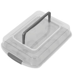 Wilton Bake It Better Non-Stick Cupcake Pan with Tall Lid, 12-Cup