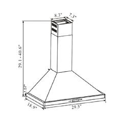 Whirlpool® 30 Stainless Steel Wall Mount Range Hood at Menards®