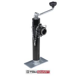 TowSmart® Round Pipe Weld-On Swivel Trailer Jack - 2,000 lb