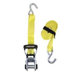 SmartStraps® Ratchet-X®  14' x 1-1/2" Yellow Ratchet Strap - 1 Pack