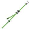 SmartStraps® 20' x 1" Green Standard Duty Ratchet Straps - 4 Pack