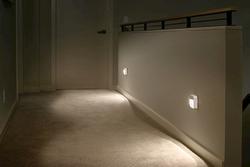 Mr Beams White LED Motion Sensor Auto On/Off Night Light in the Night Lights  department at