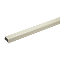 Wiremold 700 Series 10 ft. Metal Surface Raceway Channel in White
