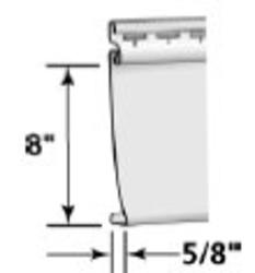 MainStreet™ Single 8" x 12'6" Colonial White Vinyl Siding at Menards®