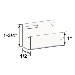 1/2 J-Channel Musket Brown - Piece - 39AC35598PC - Timbermill Siding