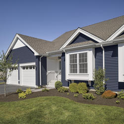 Restoration Classic™ Double 4" x 12'6" Midnight Blue Vinyl Siding at ...