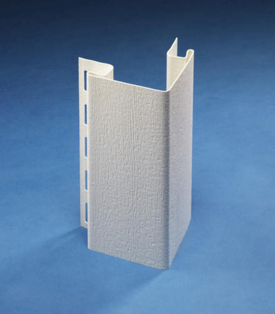 CertainTeed® 10' Granite Gray Outside Bay Window Matte Corner Post CertainTeed® 10' Granite Gray Outside Bay Window Matte Corner Post