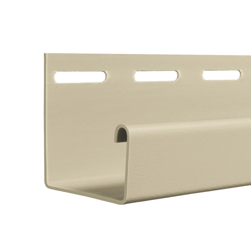 CertainTeed 1 Inch Vinyl J Channel