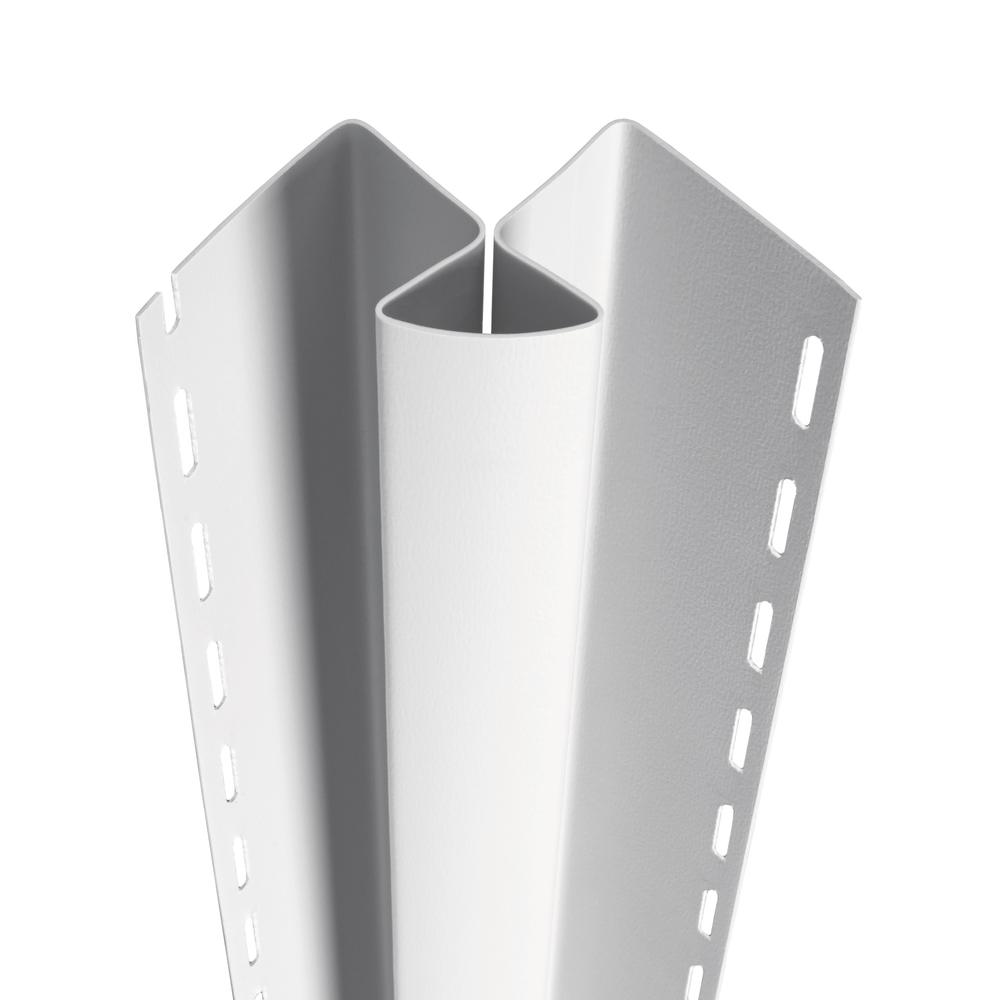 CertainTeed® 10' Granite Gray Outside Bay Window Matte Corner Post CertainTeed® 10' Granite Gray Outside Bay Window Matte Corner Post