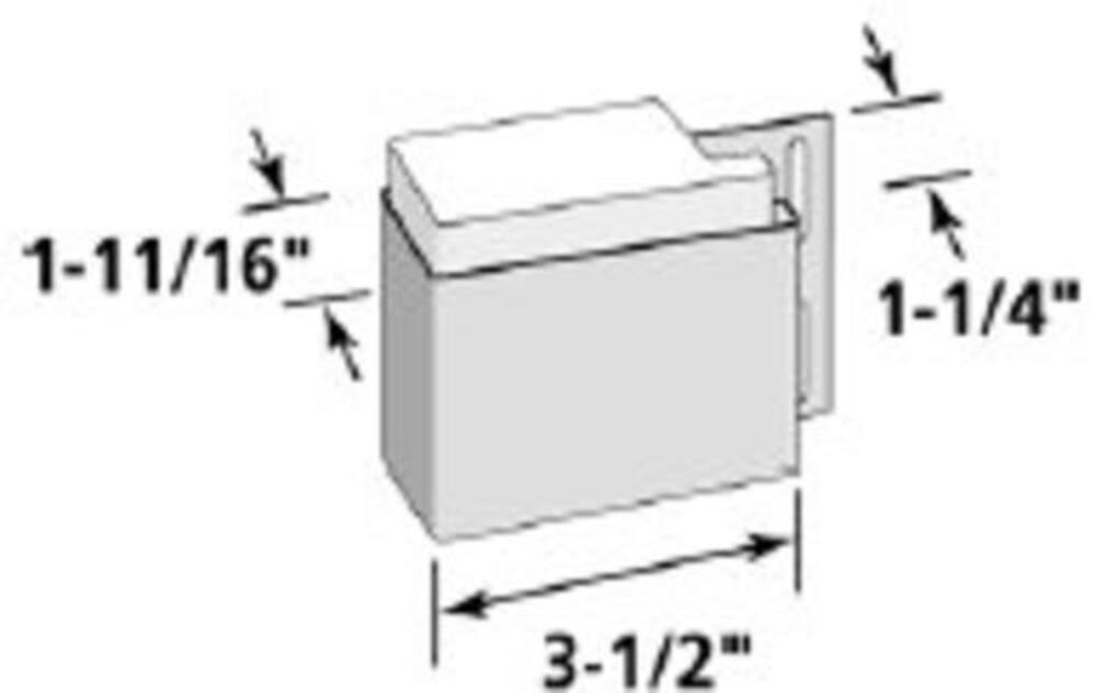 CertainTeed® Colonial White Bandboard with Foam Insert CertainTeed® Colonial White Bandboard with Foam Insert