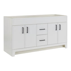 St. Paul® Roslin 60"W x 21-3/4"D White Bathroom Vanity Cabinet at Menards®