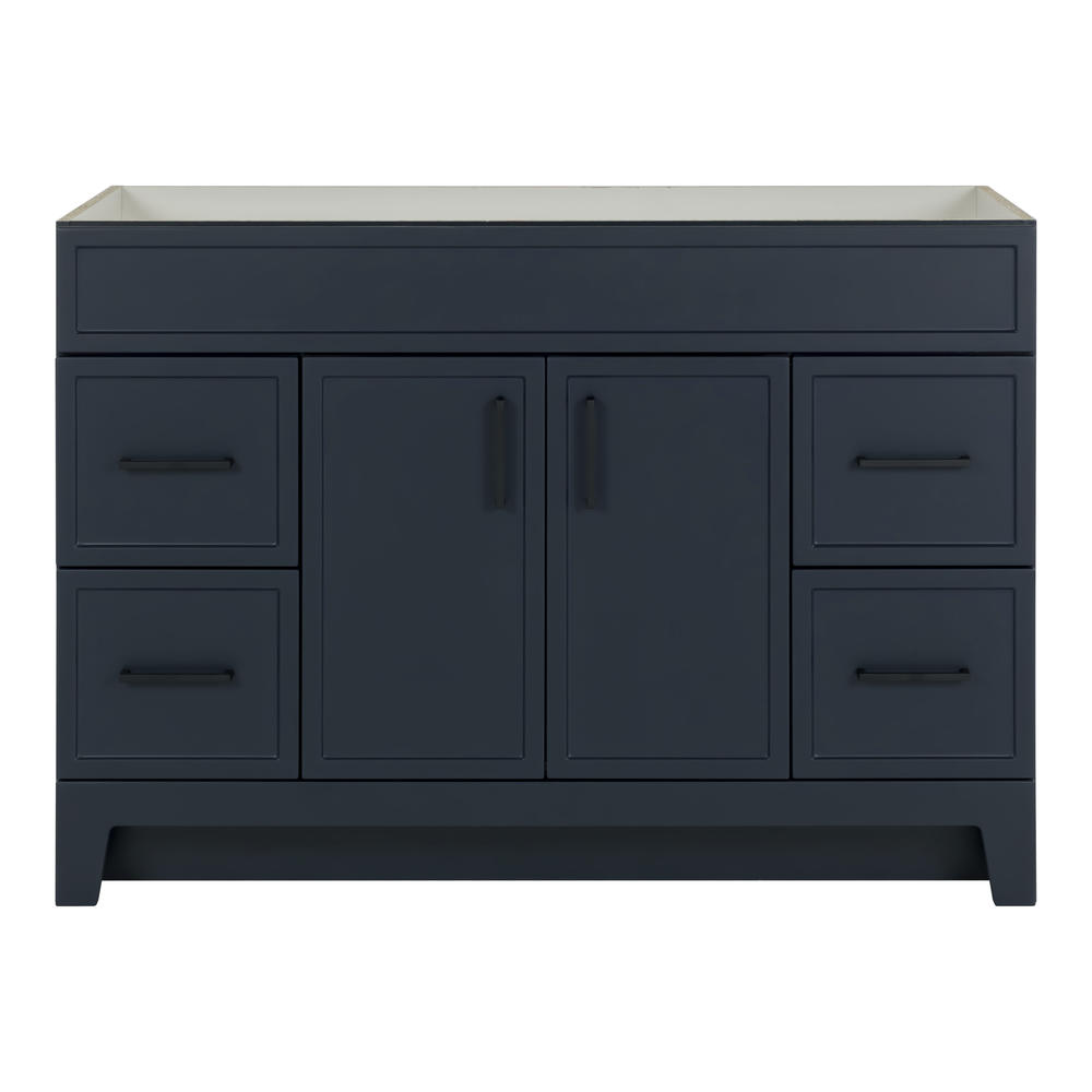 48 in. W x 21.5 in. D Single Bath Vanity Cabinet Only in Blue 48 in. W x 21.5 in. D Single Bath Vanity Cabinet Only in Blue