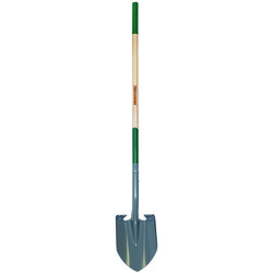 Masterforce® Hardwood Long-Handle Round-Point Digging Shovel