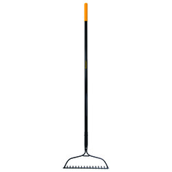 Yardworks® Fiberglass Long Handle 16-Tine Bow Rake