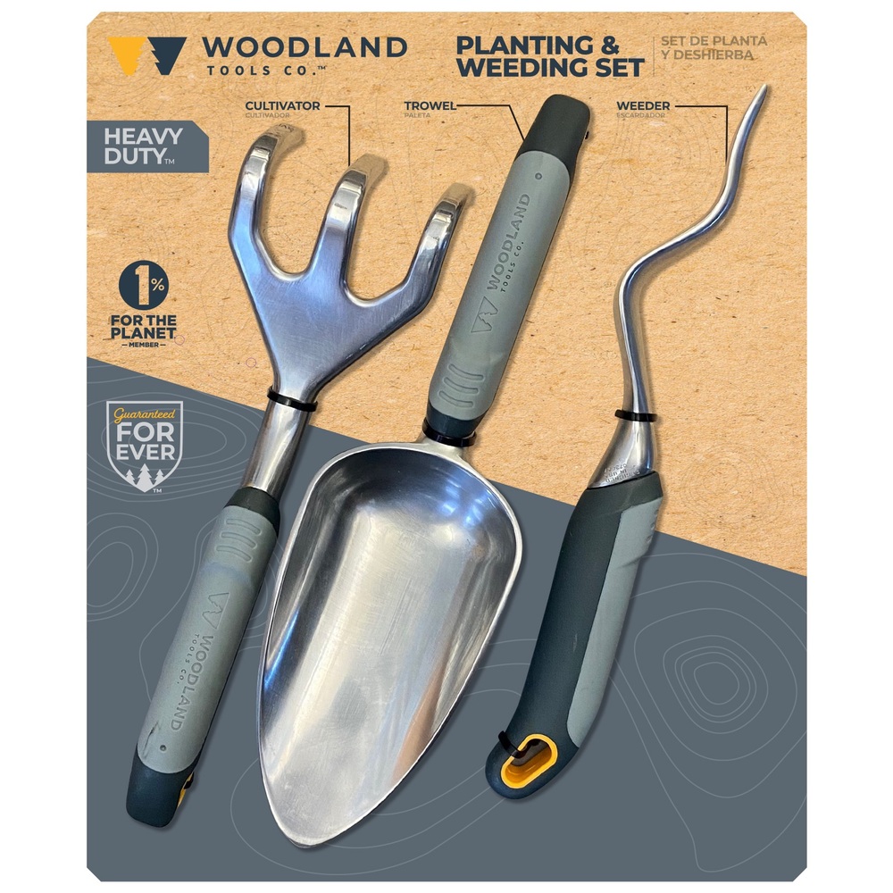 Woodland Tools 3-Piece Heavy Duty Planting & Weeding Set at Menards®