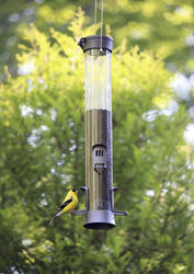 More Birds® Metal Thistle Tube Bird Feeder at Menards®