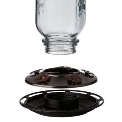 More Birds® Mason Jar Hummingbird Feeder - 25 oz at Menards®