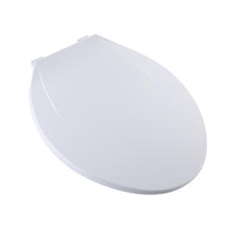 Home + Solutions Nightlight Elongated White Plastic Toilet Seat at Menards®