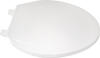 Designers Image™ Elongated White Plastic Toilet Seat