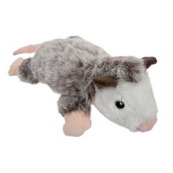 goDog® Flatz™ Large Opossum Squeaky Plush Flattie Dog Toy at Menards®