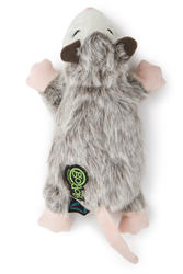 goDog® Flatz™ Large Opossum Squeaky Plush Flattie Dog Toy at Menards®