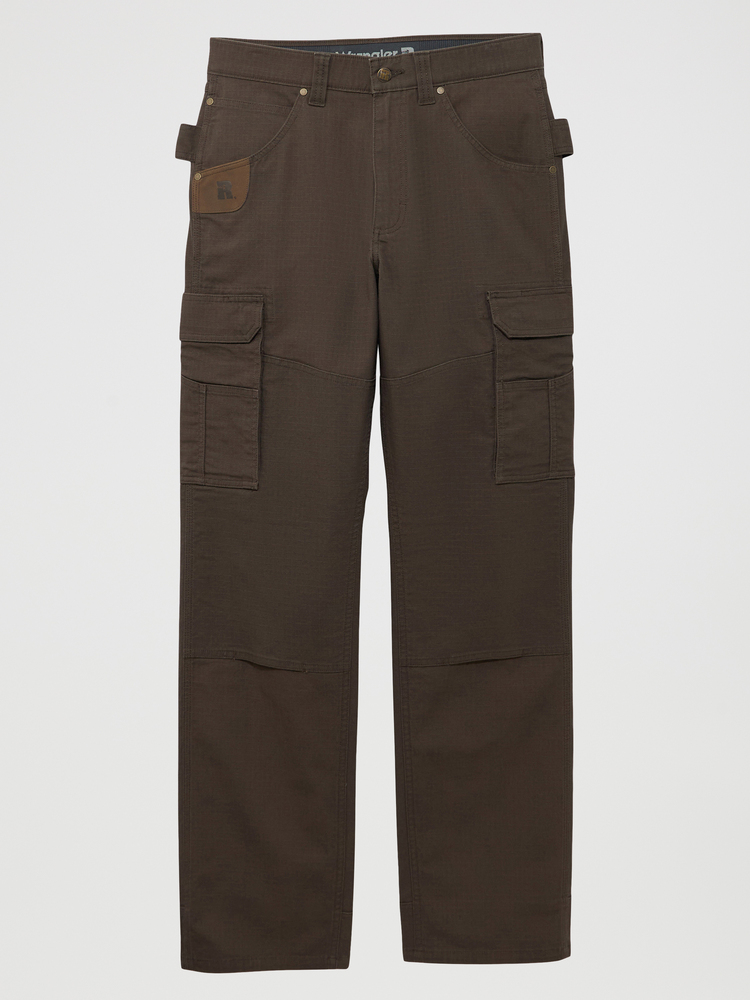 Eongul ヨングル　Tuck Rough Pants ブラウン Wrangler Riggs Workwear® 33 x 30 Turkish Coffee Dark Brown Men's