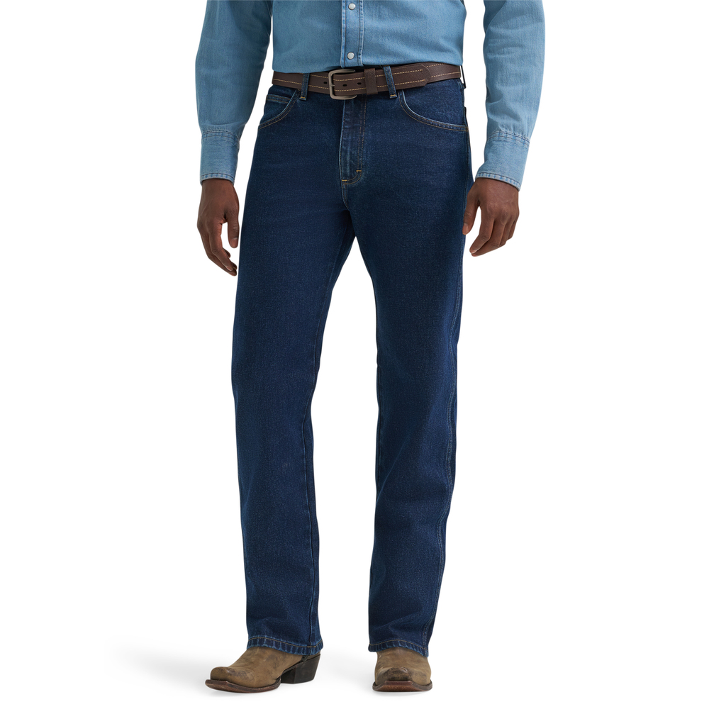 インディゴ メンズ Wrangler Blues® 32 x 30 Midnight Indigo Men's Five Pocket Denim
