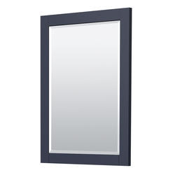 Wyndham Collection® Miranda 29-1/4"W x 21-3/4"D Dark Blue Bathroom ...