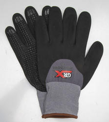 GRX, Accessories, Grx Professional Series 453 Black Dotted Breathable  Nitrile Gloves Size Large