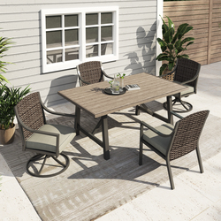 Backyard Creations® Meadowbrook 5-Piece Dining Patio Set at Menards®