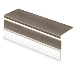 Cap A Tread® Color 7741 2.28" x 12.15" x 47" Stair Tread & Reversible ...