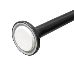 Menards Shower Rods Zenna Home® Matte Black 86
