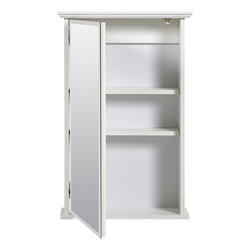Zenna Home® 16"W x 25"H White Medicine Cabinet at Menards®