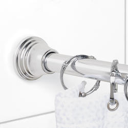 Menards Shower Rods Zenna Home® NeverRust 86