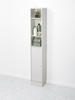 Zenna Home® 11-3/4"W x 9-3/4"D x 66-1/2"H White Linen Cabinet
