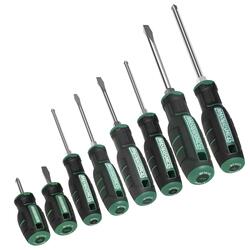 18-piece Magnetic Screwdriver Set Commercial Grade Phillips & Slotted  Comfort Grip Screw Drivers, 10 Pcs precision screwdriver, 8 Pcs  screwdriver