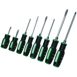 Masterforce® Slotted & Phillips Magnetic Screwdriver Set - 8 Piece