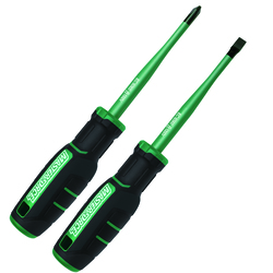 Masterforce® Slotted & Phillips Insulated Screwdriver Set - 2